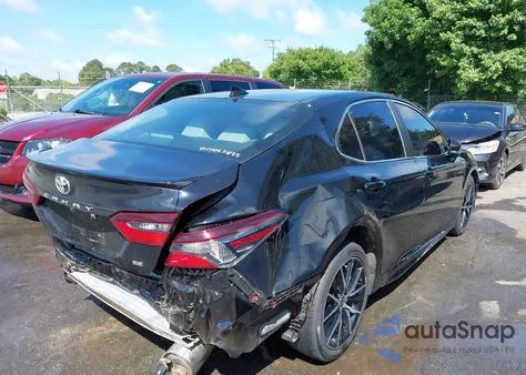 2022 Toyota Camry Se из США, поврежденный, VIN 4T1G11AK2NU499302